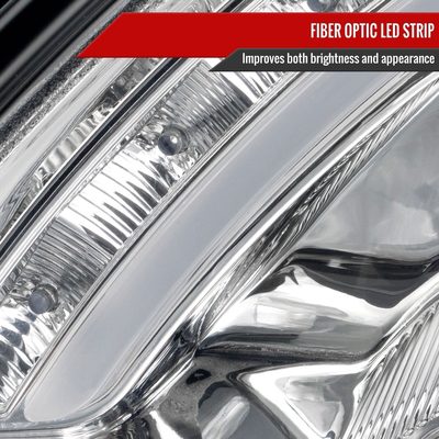 1998-2006 Mercedes Benz W220 S Class LED Headlights LED Signal Lights Chrome