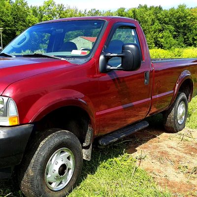 1999-2016 Ford F-250/350/450/550 Manual Adjustable & Extendable Towing Mirrors