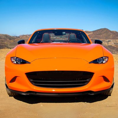 2016-2021 Mazda Miata MX-5 Glossy Black 3PC Front Bumper Lip Splitter Kit