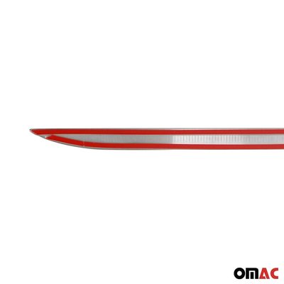 2017-2022 Nissan Rogue Sport Rear Trunk Lid Molding Trim Brushed Stainless Steel