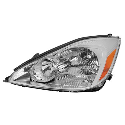 2004-2005 Toyota Sienna Driver Side Factory Headlights Amber Reflector Chrome