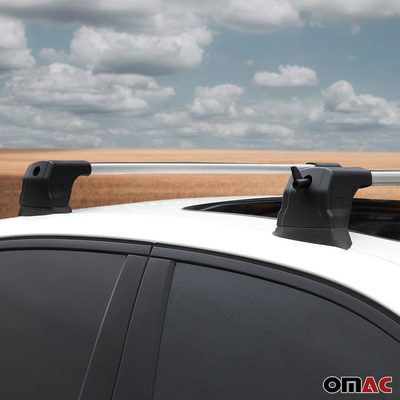 2020-2024 BMW 2 Gran Coupe F44 Roof Rack Cross Bars Silver