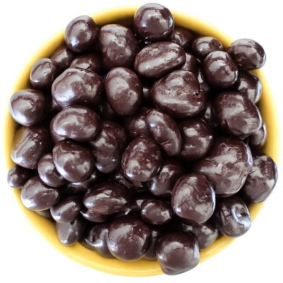 Pasas Cubiertas Con Chocolate Sin Azúcar