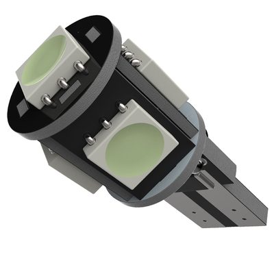 T10 5 SMD LED Bulb w/ Integrated Canbus - 2PC White
