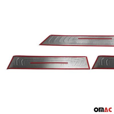 2016-2024 Mercedes Metris Door Sill Scuff Plate Scratch Protector Stainless Steel 3Pcs