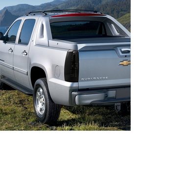 2007-2012 Chevy Avalanche LED Tail Lights Glossy Black Housing/Smoke Lens