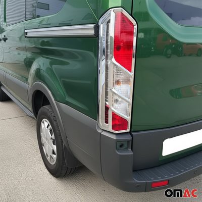 2015-2026 Ford Transit 150 Rear Brake Stop Light Frame Trim Silver 2 Pcs