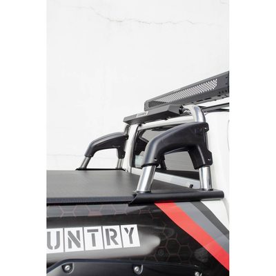 Sport Bar 4.0 Inox para NP300, Hilux, Tacoma, Ranger, Frison T6, Frison T8, Landtrek y S10