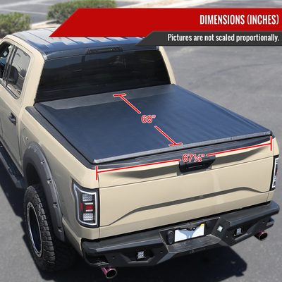2009-2018 Dodge RAM 1500/2019-2022 RAM 1500 Classic 5.6FT Roll Up Tonneau Cover
