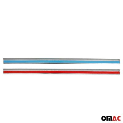 2016-2024 Mercedes Metris Window Molding Trim Streamer Stainless Steel 2Pcs