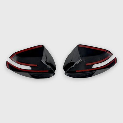 2019-2025 Cadillac XT4 / Chevrolet Blazer Mirror Cover Caps Gloss Black 4Pcs ABS Plastic