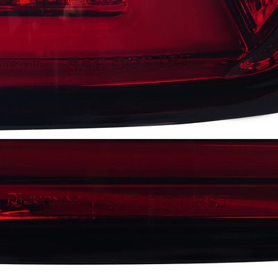 2006-2008 Lexus IS250/IS350 LED Tail Lights & Trunk Lights Chrome/Red Smoke