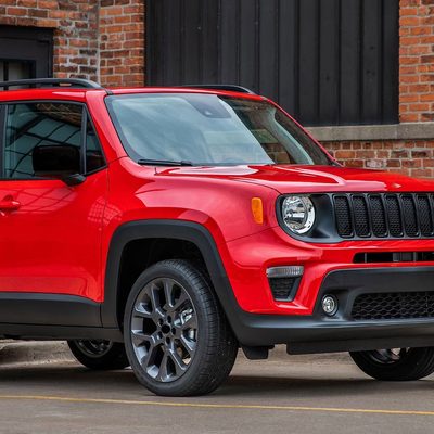 2015-2024 Jeep Renegade Mirror Cover Caps Gloss Black 2Pcs ABS Plastic
