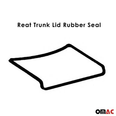 1972-1980 Mercedes S Class W116 Weather Strip Trunk Rubber Dust Seal Strip