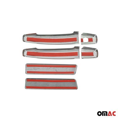 2012-2015 Chevrolet Sonic Hatchback Car Door Handle Cover Protector Stainless Steel 6x