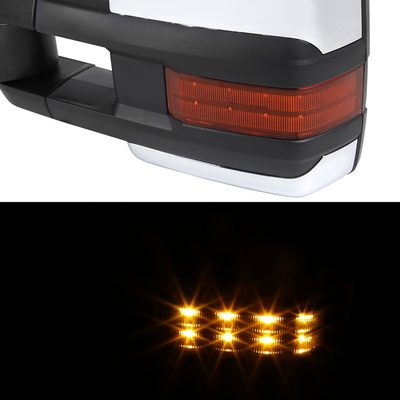1988-2000 Chevy C/K Tahoe Yukon/Suburban Heated Towing Mirrors Amber &Signal