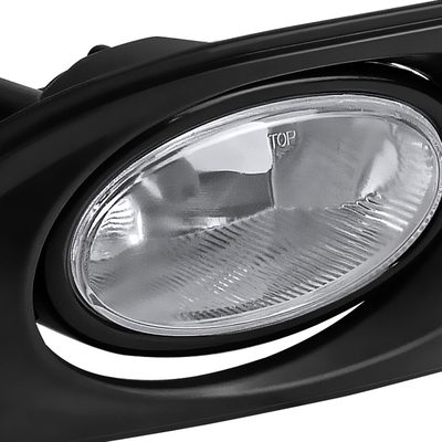 2005-2007 Acura RSX H11 Fog Lights Kit Chrome Housing/Clear Lens