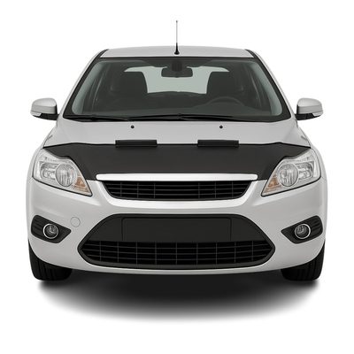 2008-2011 Ford Focus Sedan Car Bonnet Mask Hood Bra Black 1 Pc