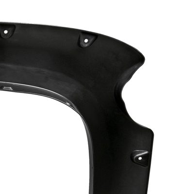 2007-2013 Chevy Silverado 1500 69.3" Fleetside Black Smooth Fender Flares