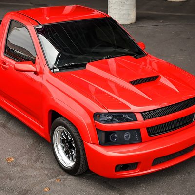 2004-2012 Chevy Colorado / GMC Canyon Corner Lights Glossy Black/Smoke Lens
