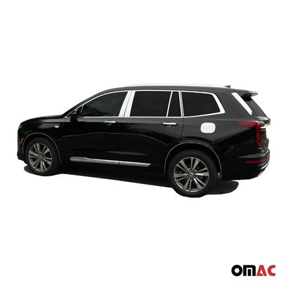 2020-2025 Cadillac XT6 Rear Bumper Accent 1Pc Stainless Steel Silver