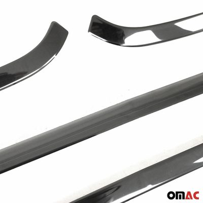 2019-2026 Mercedes Sprinter W907 910 Front Bumper Grill Trim Stainless Steel Dark 4x