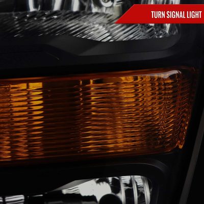 For Ford F-150 2021-2023 Factory Style Headlight Black Housing Smoked Lens