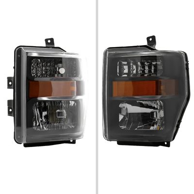 2008-2010 Ford F-250/F-350/F450 Super Duty Factory Headlights Amber Reflectors