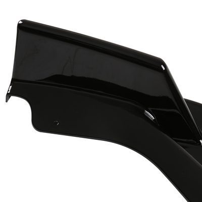 2014-2017 Infiniti Q50 Glossy Black Polypropylene 3Pcs Bumper Lip Spoiler