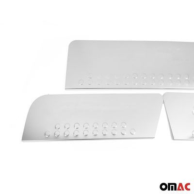 2006-2013 Mercedes Sprinter W906 Door Sill Scuff Plate Scratch Stainless Steel 3Pcs