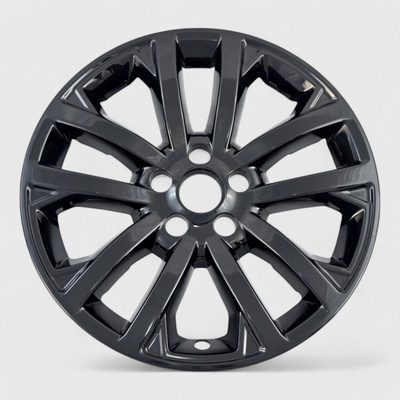 2020-2023 Jeep Cherokee Wheel Cover Hubcaps Set Gloss Black 8Pcs PP