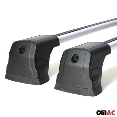 2015-2023 Jeep Renegade Roof Rack Cross Bars Luggage Carrier Aluminium Silver 2 Pcs