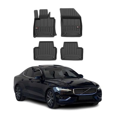 2019-2024 Volvo S60 V60 Premium Floor Mats Liners Full Set All Weather Heavy Duty