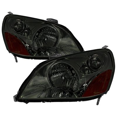 2003-2005 Honda Pilot Factory Style Headlight Chrome Housing/Smoke Lens