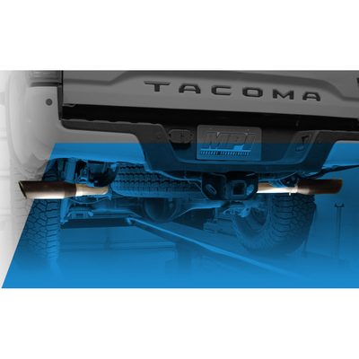 Toyota Tacoma, 2005-2023, V6 , Clamp/On - MPI Exhaust Cat-Back Dual Exhaust Kits