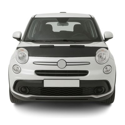 2014-2020 Fiat 500L Car Bonnet Mask Hood Bra Black 1 Pc