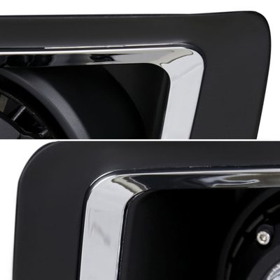 2015-2018 GMC Sierra 2500HD/3500HD 6-LED Fog Lights Kit Chrome/Clear Lens