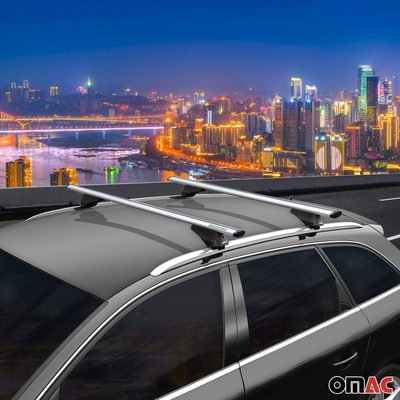 2020-2026 Mazda CX-30 Roof Rack Cross Bars Luggage Carrier Silver 2Pcs