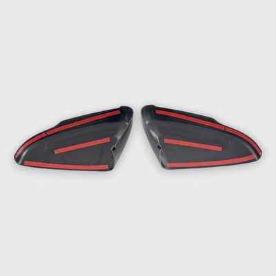 2015-2019 Cadillac ATS / CT6 / CTS Mirror Cover Caps Gloss Black 2Pcs ABS Plastic