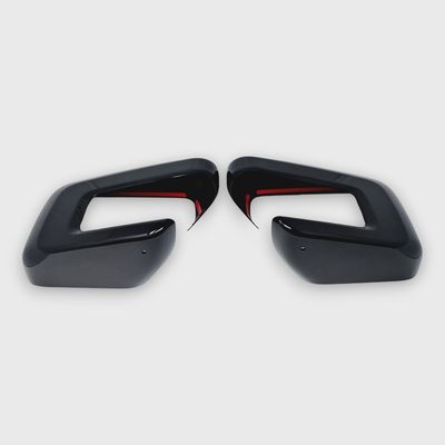 2021-2024 Ford F-150 Mirror Cover Caps Gloss Black 2Pcs ABS Plastic