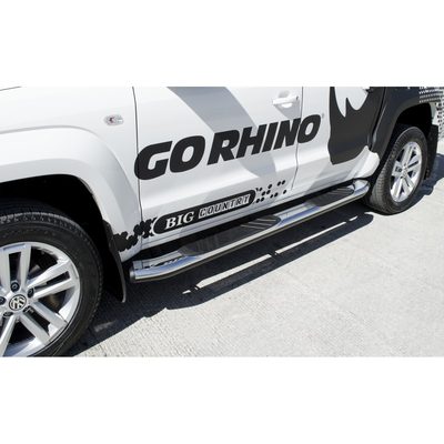 5" OE Xtreme 80" Estribos + brackets VW Amarok 10-19 Cromado