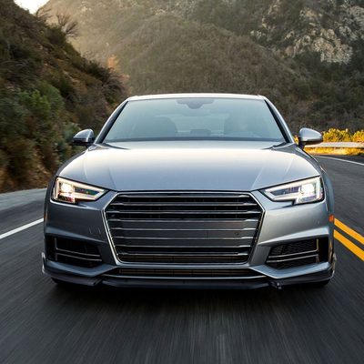 2017-2018 Audi A4/S4 Matte Black 3Pcs Front Bumper Lip Splitter Kit