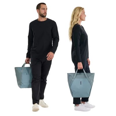 Alforjas Chasm Tote Thule color Azul de 25L con sistema InLock
