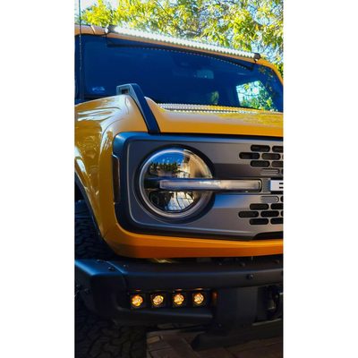 2021+ Ford Bronco Modular Bumper Dual Function Fog Light Kit