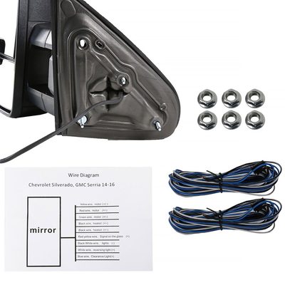 2014-2018 Chevy Silverado/GMC Sierra Heated Manual Extendable Towing Mirrors