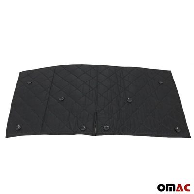 2014-2026 RAM ProMaster Thermal Windshield Sun Shade Magnetic Black 3Pcs