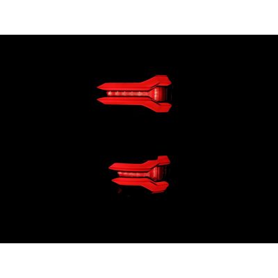 AlphaRex LUXX Series Black LED Tail Lights 653028