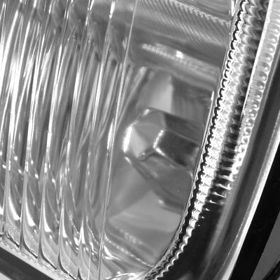 1996-1998 Honda Civic H3 Fog Lights Kit Chrome Housing/Clear Lens