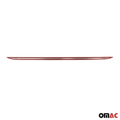2017-2022 Nissan Rogue Sport Rear Trunk Lid Molding Trim Brushed Stainless Steel