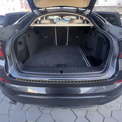 2015-2018 BMW X4 F26 Rear Bumper Sill Cover Guard Stainless Steel Carbon Foiled